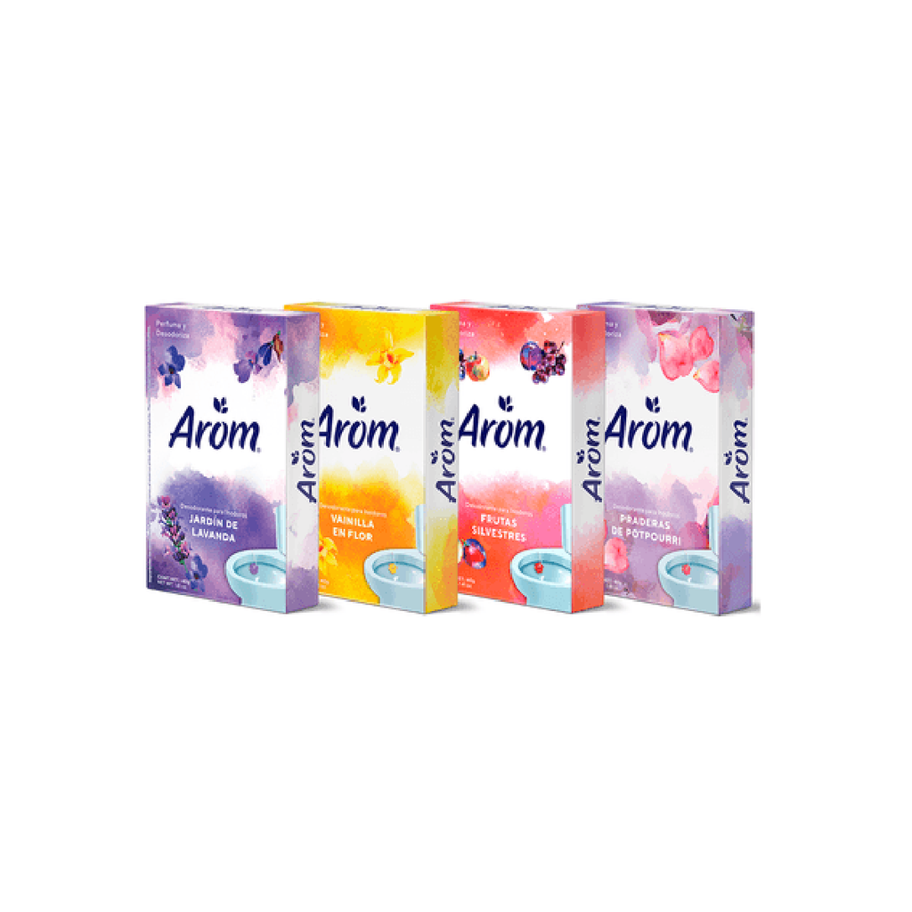 Desodorante WC Surtido AROM 20x40g