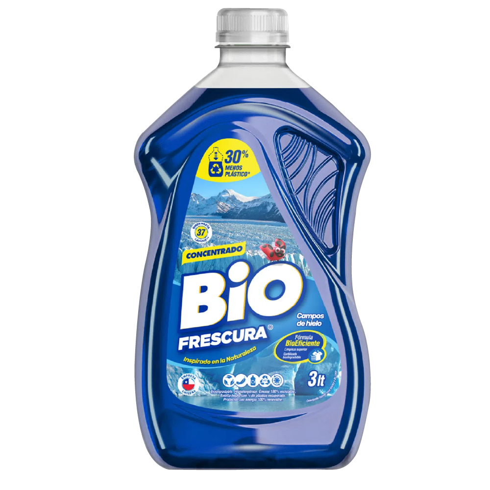 Detergente liquido azul BIOFRESCURA 6x3L
