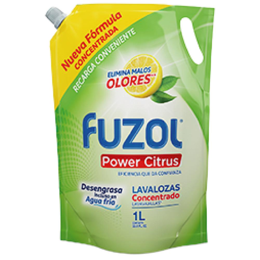 Lavalozas limón FUZOL 12x1000ml