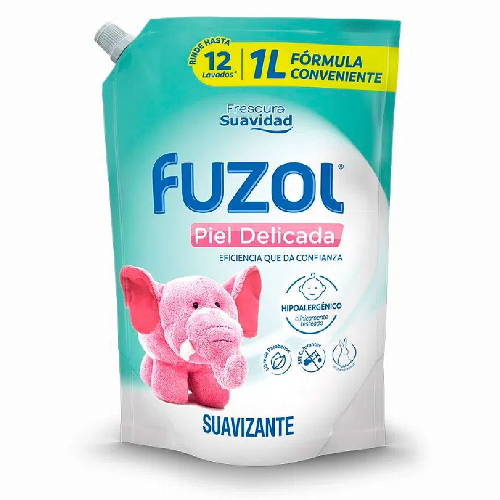 Suavizante Piel Sensible FUZOL 12x1000ml