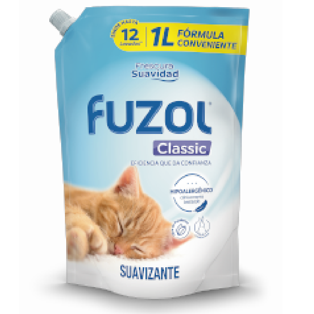 Suavizante Clasic FUZOL 12x1000ml