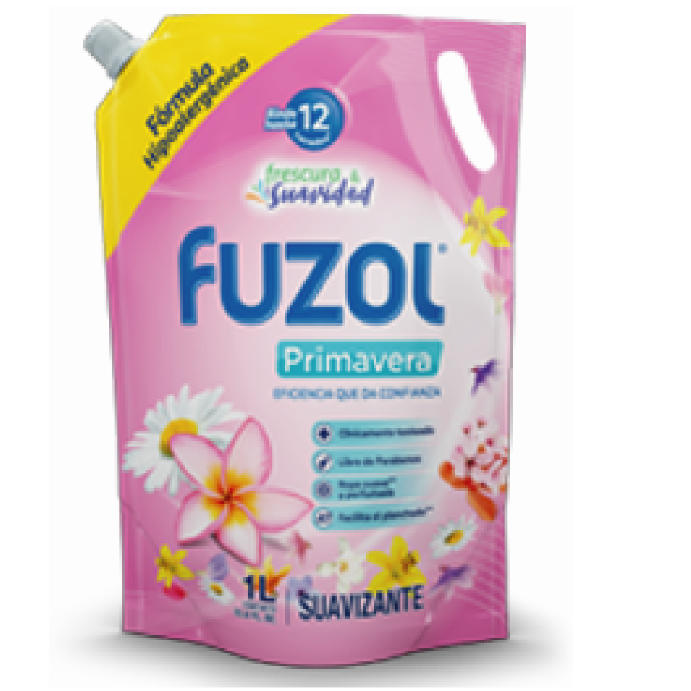 Suavizante Primavera FUZOL 12x1000ml