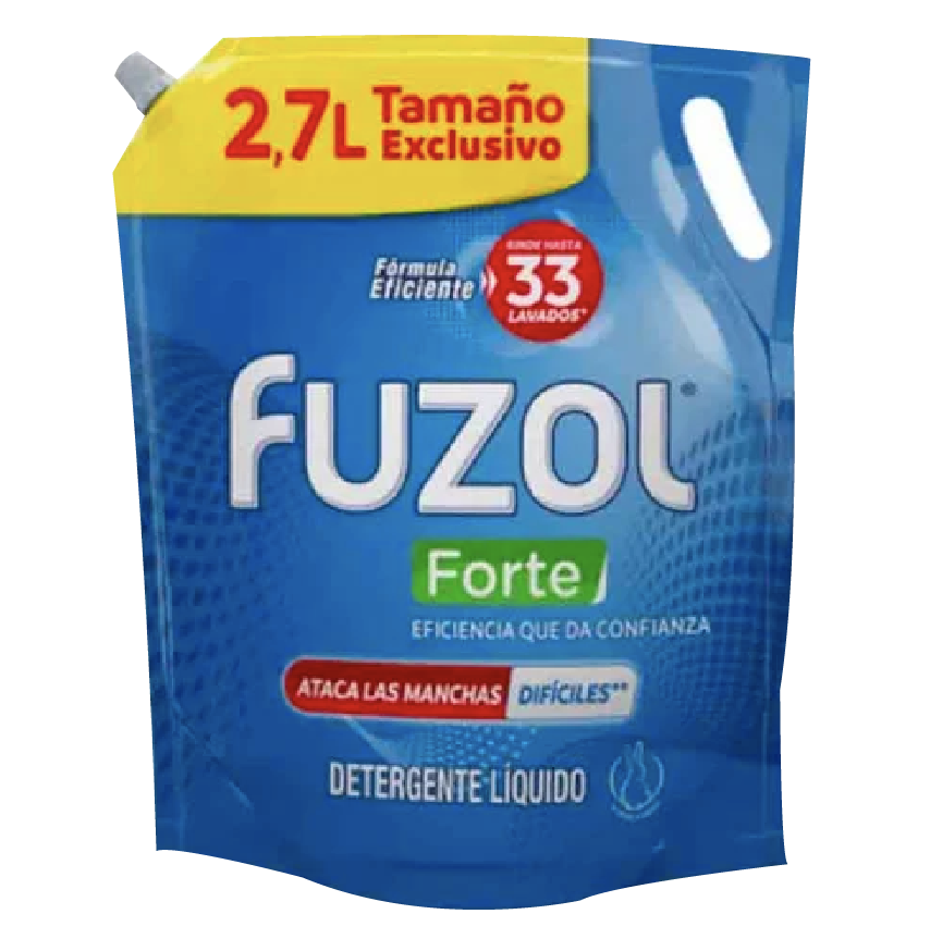 Detergente Liquido Forte DP FUZOL 4x2,7L