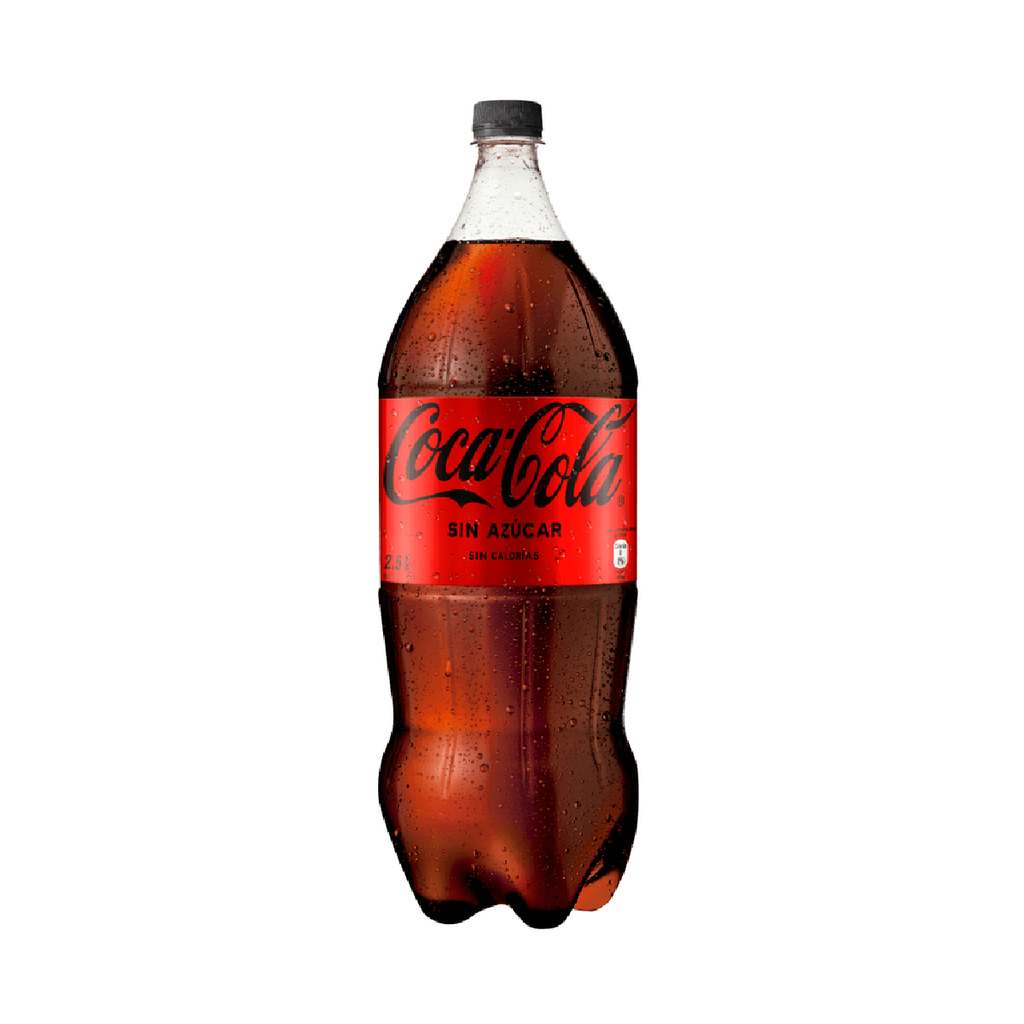 Pack Coca Cola Sin azúcar 6x2,5L
