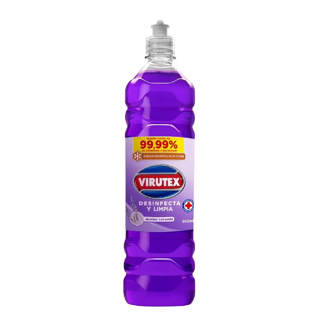 Limpiador Desinfectante Lavanda VIRUTEX 12x900ml