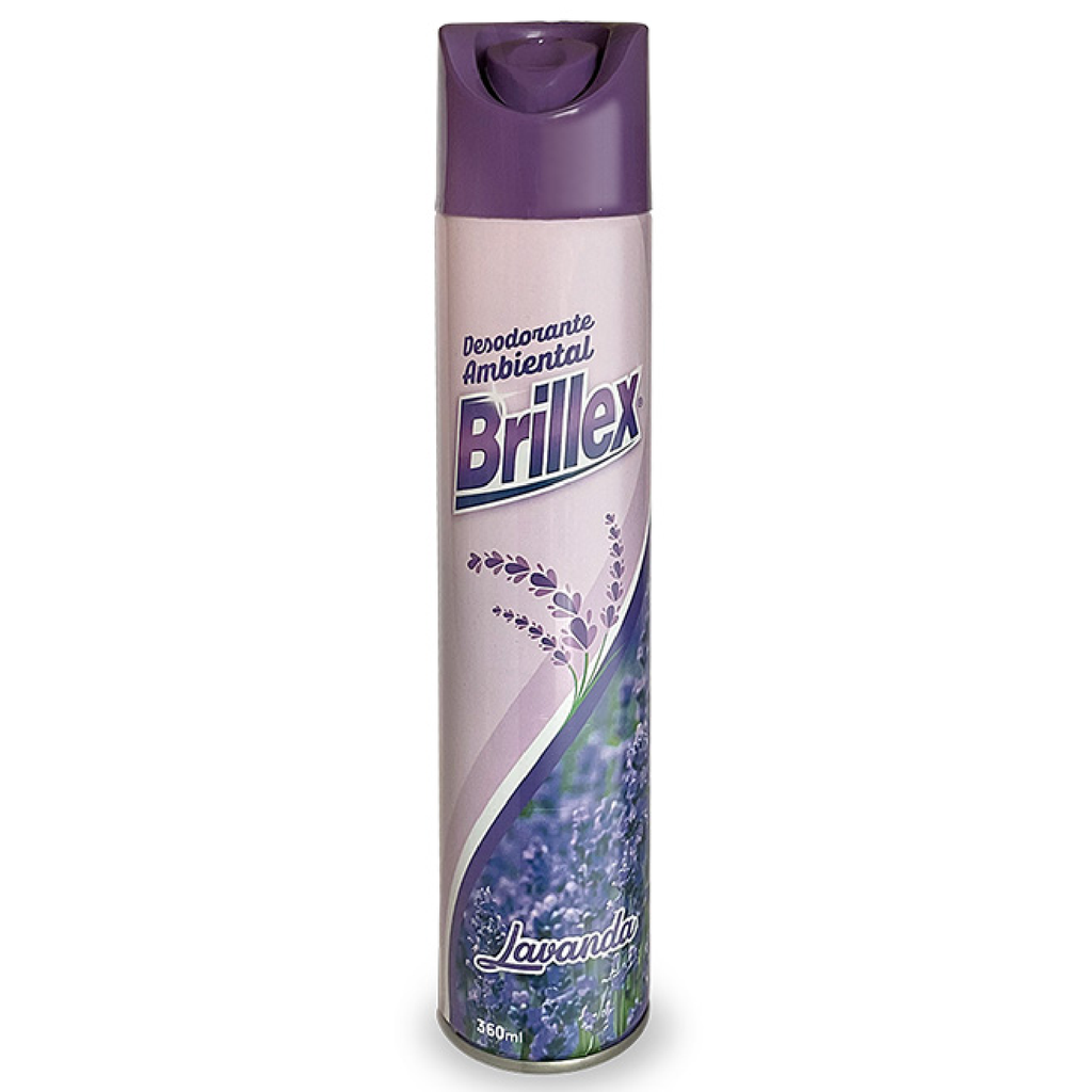 Desodorante Ambiental Lavanda BRILLEX 12x400ml