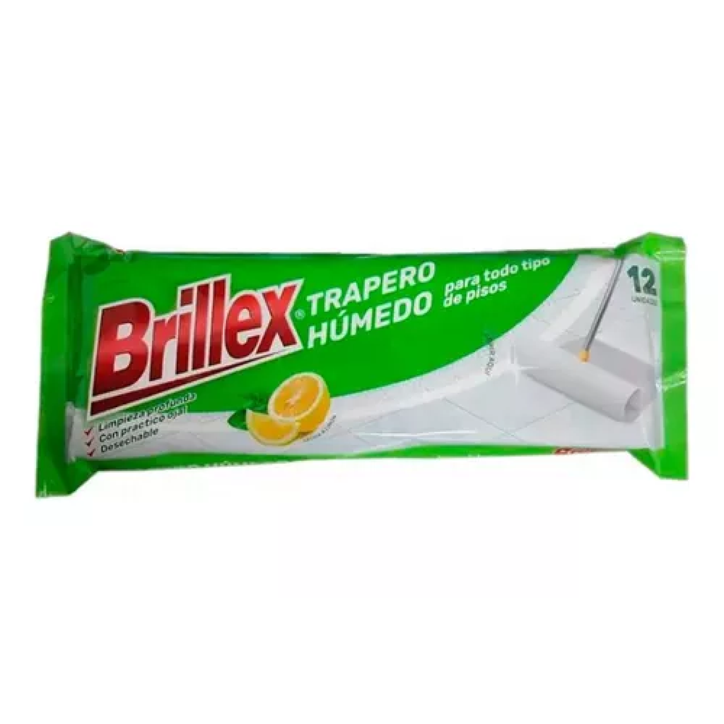 Trapero Húmedo Limon BRILLEX 12x12un