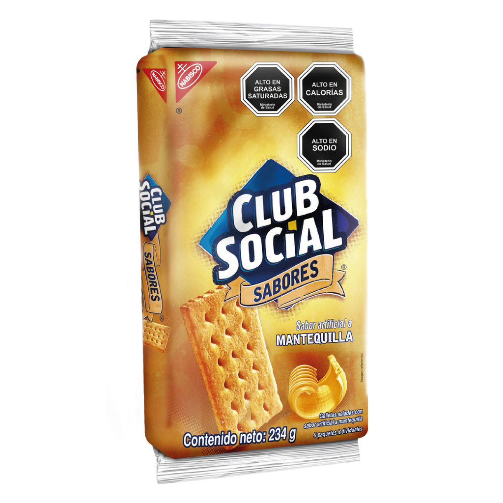 Club Social Mantequilla 9x24g