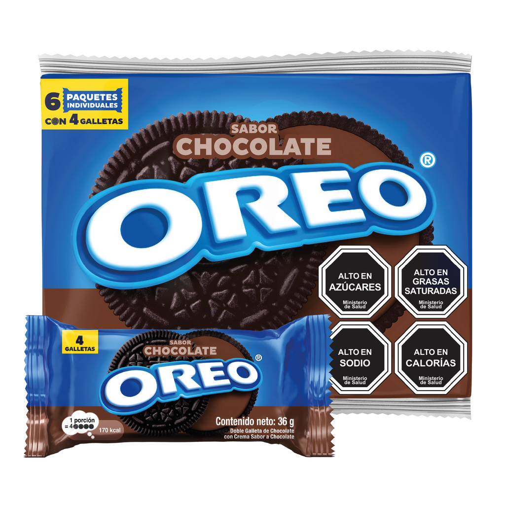 Oreo SixPack Choco 6x36g 