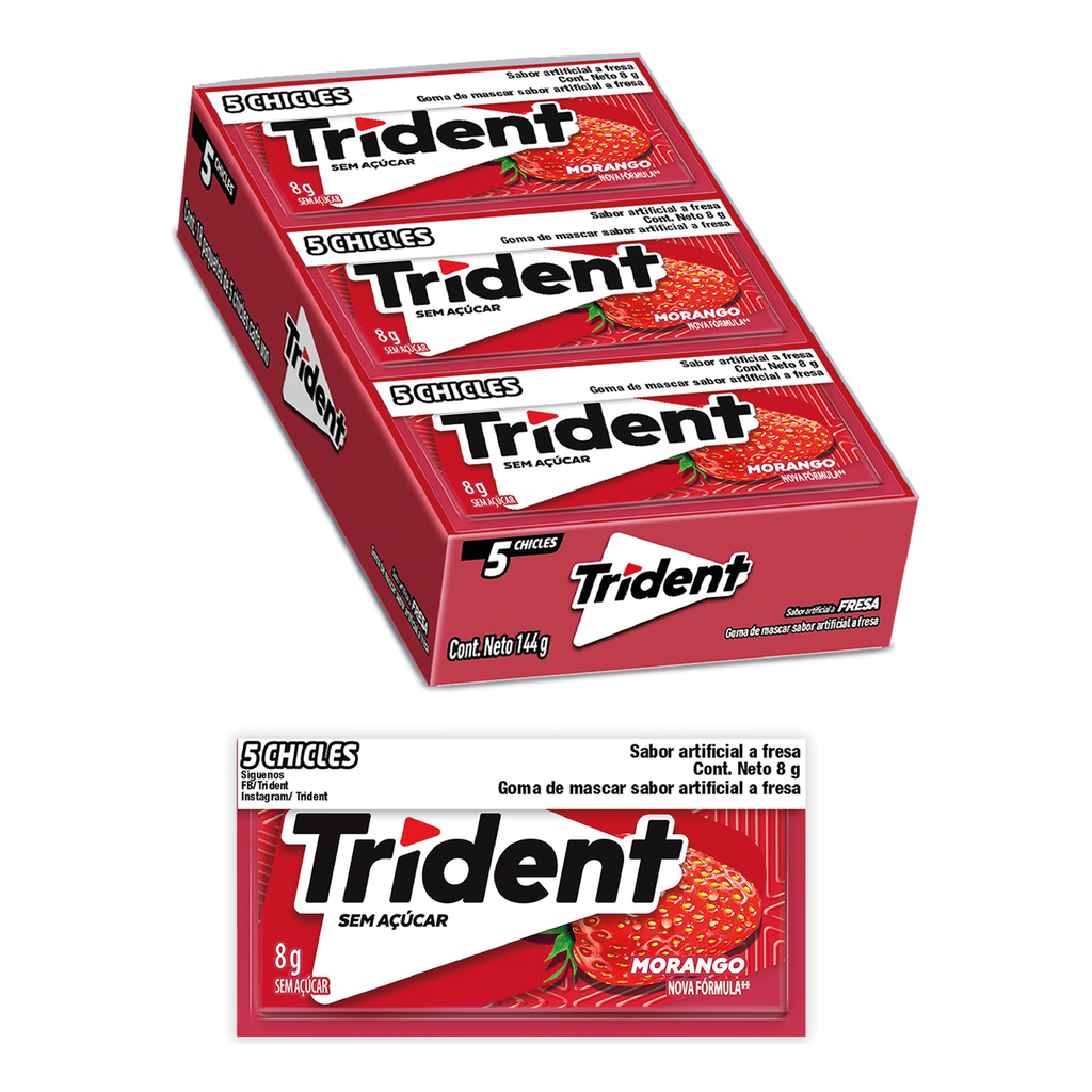 Trident 5S Fresa 18x8g 