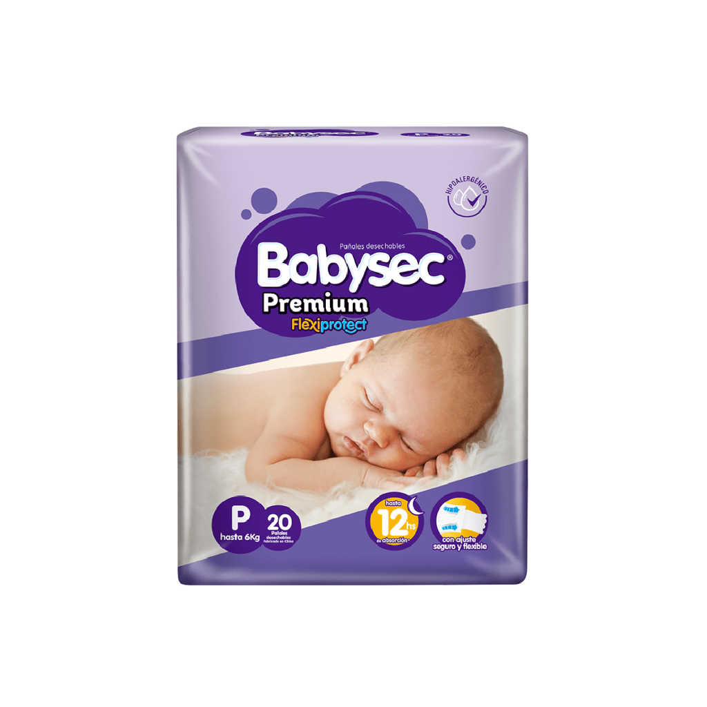 Pañal P BABYSEC 20un