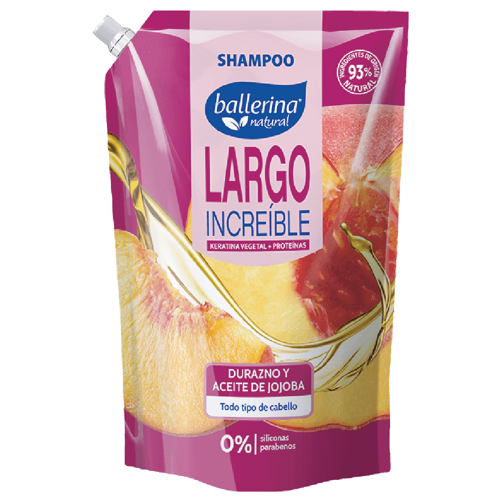 Shampoo Largo Increíble dp BALLERINA 750ml