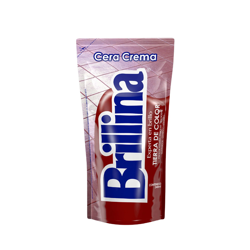 Cera Crema T.Color D/P BRILLINA 340cc