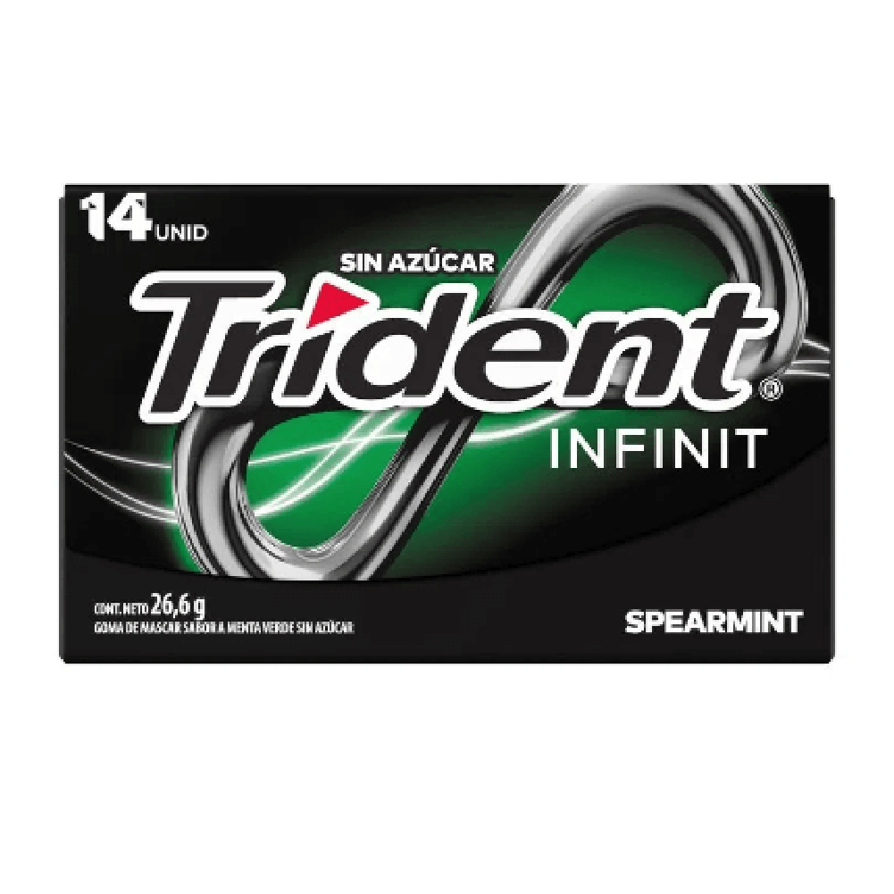 Trident Infinit Spearmint Verde 12x26.6g