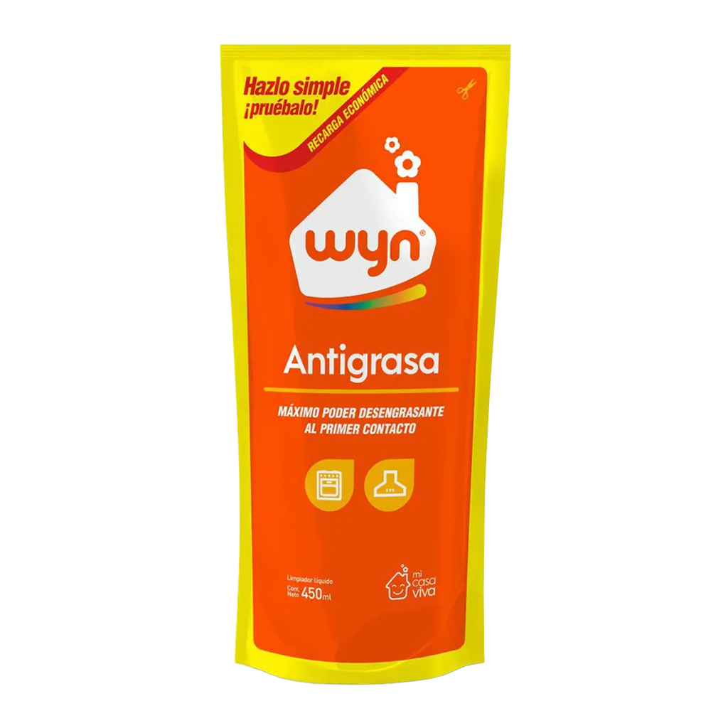 Antigrasa Doypack WYN 15x450ml