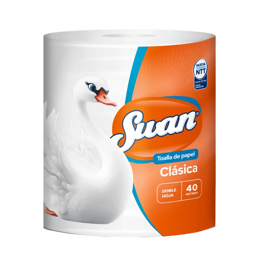 Papel Toalla Clásica DH SWAN 12x1x40mts