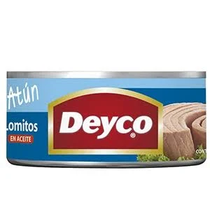 Atun Lom. en Aceite Deyco 48x140gr  