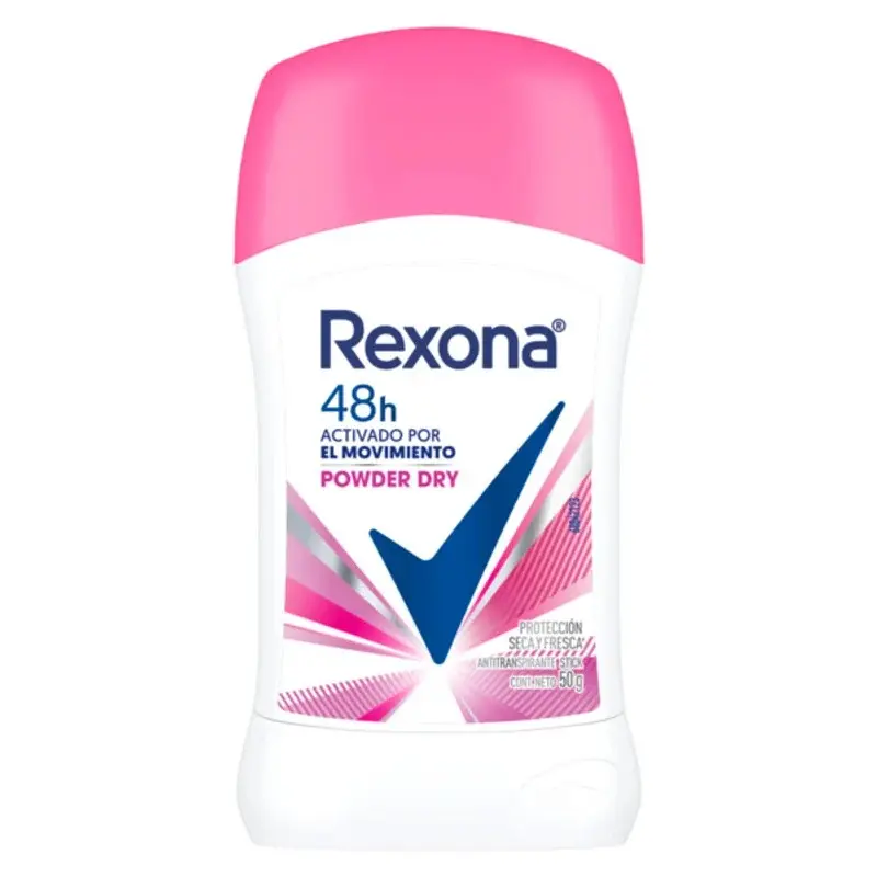 Desodorante barra Mujer Powder REXONA 12x50gr