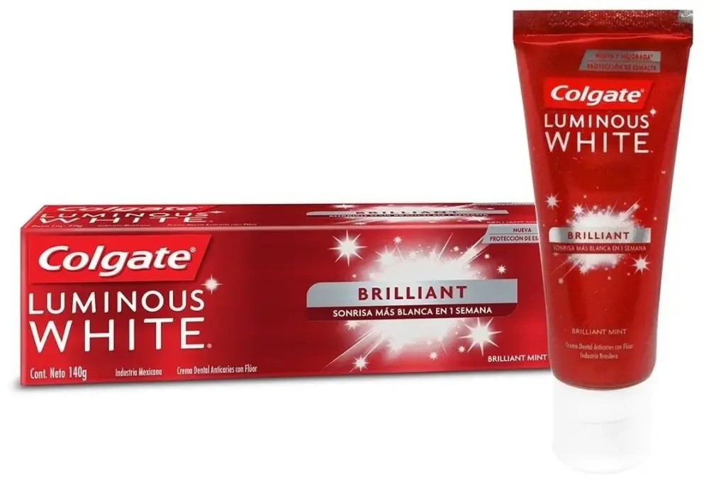 Pasta de dientes Luminous White COLGATE 12x90gr