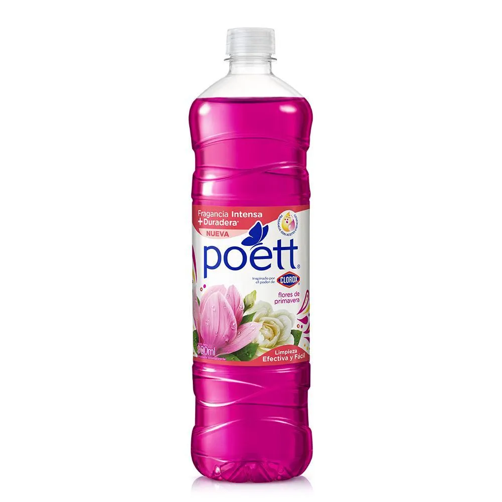 Limpia Piso Flores Primavera POETT 12x900ml
