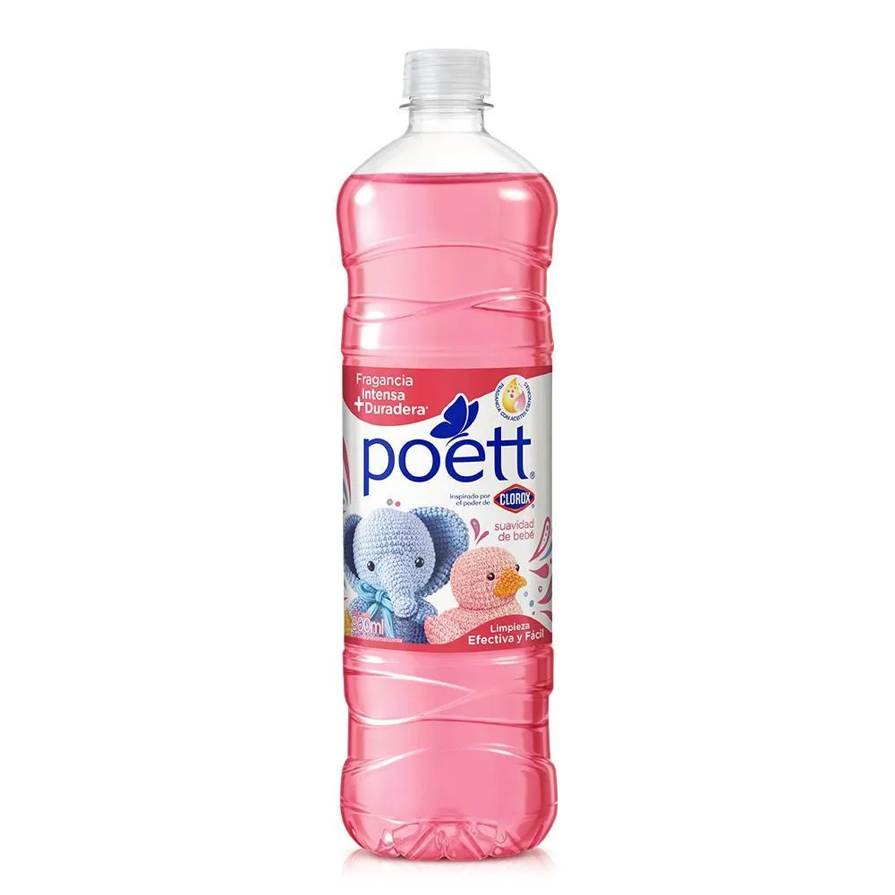 Limpia Piso Bebe POETT 12x900ml