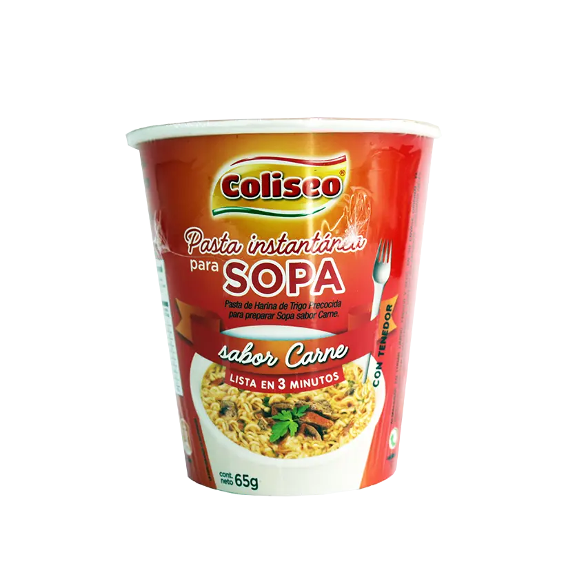 Sopa Instantanea de Carne COLISEO 12x65gr 