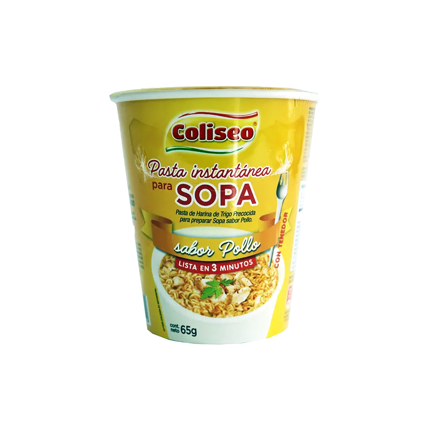 Sopa Instantanea de Pollo COLISEO 12x65gr
