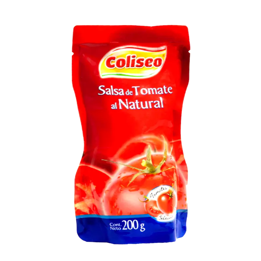 Salsa de Tomates Natural COLISEO 36x200gr 