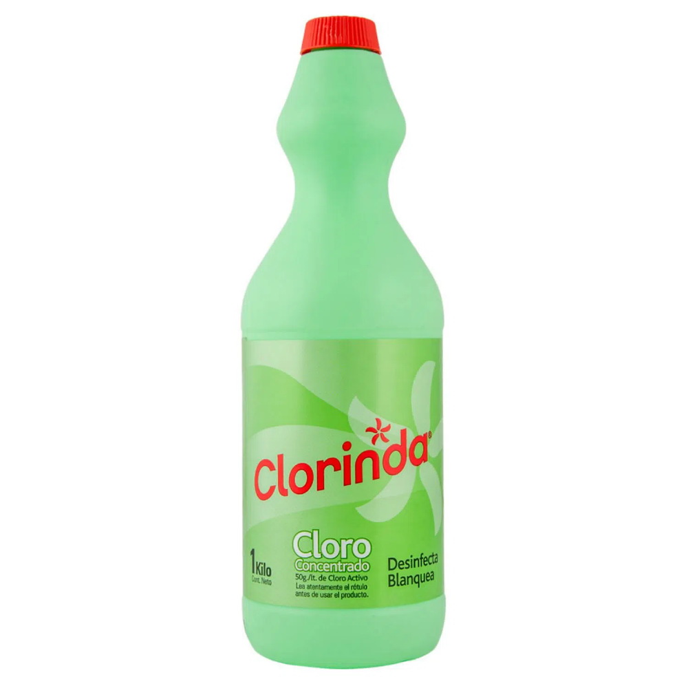Cloro Concentrado CLORINDA 6x2L