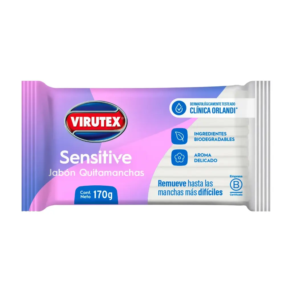 Jabon Quitamanchas Virutex 24x170gr