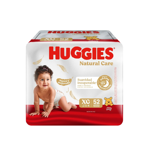 [12251] Pañal Natural Care XG HUGGIES 2x52un