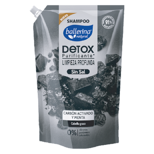[28152] Shampoo Carbón y Menta dp BALLERINA 12x750ml