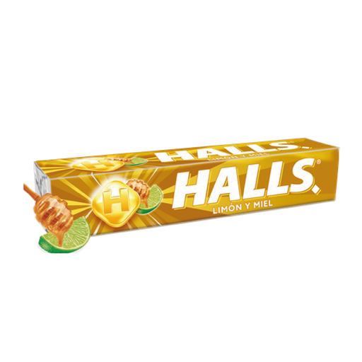 [77022F] Halls Honey Limon 12x25,2g