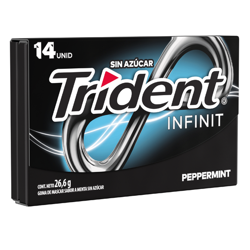 [82052F] Trident Infinit Peppermint Azul 12x26.6g 