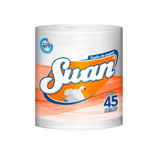 [10111F] Papel Toalla Más Blanca y Abs. Dh SWAN 1x45mts