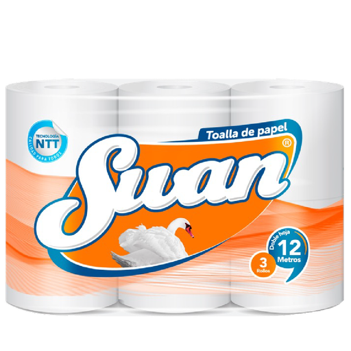 [10141F] Papel Toalla DH SWAN 3x12mts