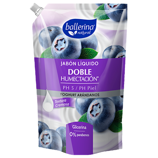 [28102F] Jabon líquido yoghurt arandano dp BALLERINA 750ml