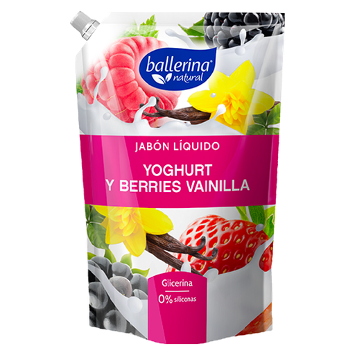 [28112F] Jabon líquido yoghurt berries dp BALLERINA 750ml