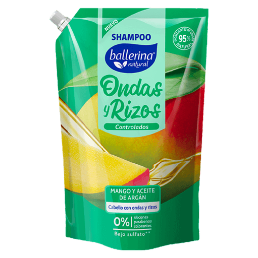[28232F] Shampoo Ondas y Rizos dp BALLERINA 750ml