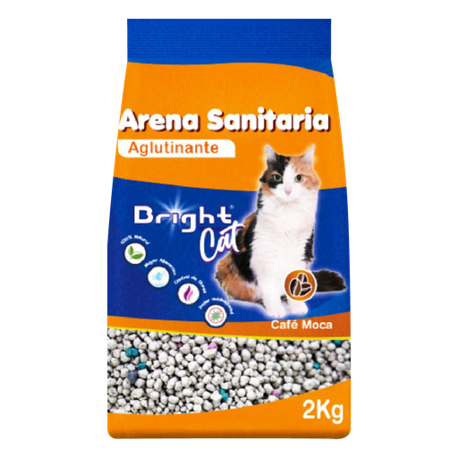 [58152] Arena Sanitaria Aglutinante Moca BRIGHT 10X2kg