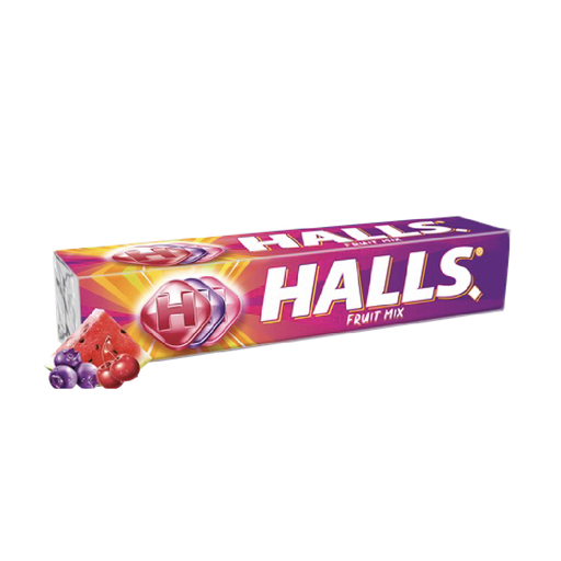 [77062F] Halls Fruit Mix 12x25,2g