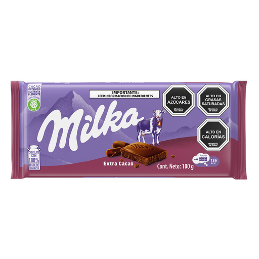 [78102F] Milka Extra Cacao 90g
