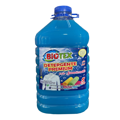 [26062] Detergente LÍquido c/Suavizante BIOTEX 5L