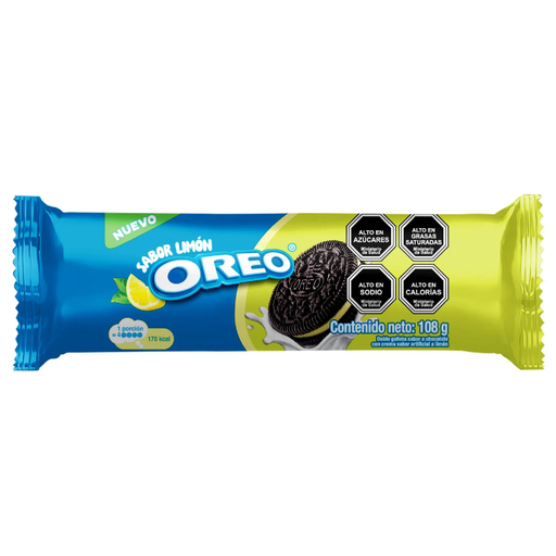 [80112F] Oreo Rollo Limon 108g