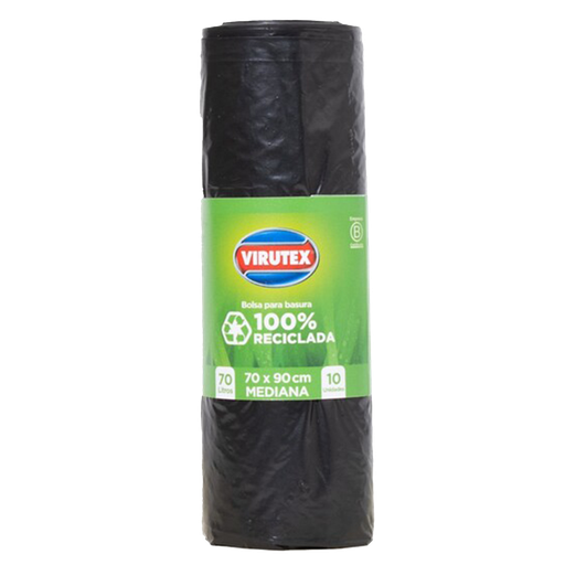 [16541] Bolsas Basura Biorollo 70x90 Virutex 24x10un