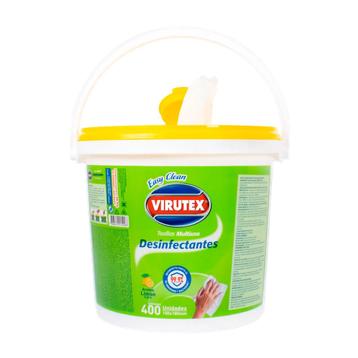 [16602] Toallas Desinfectantes VIRUTEX 1x400un