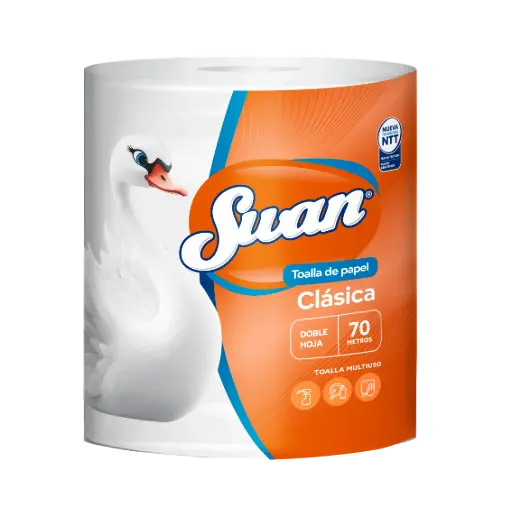 Papel Toalla Clasica DH SWAN 6x1x70mts
