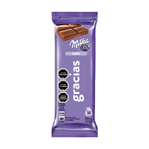 [78022F] Milka Mensajes Leche 1x55g