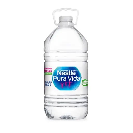 [91011] Agua Pura Vida s/gas Manantial 4x6L