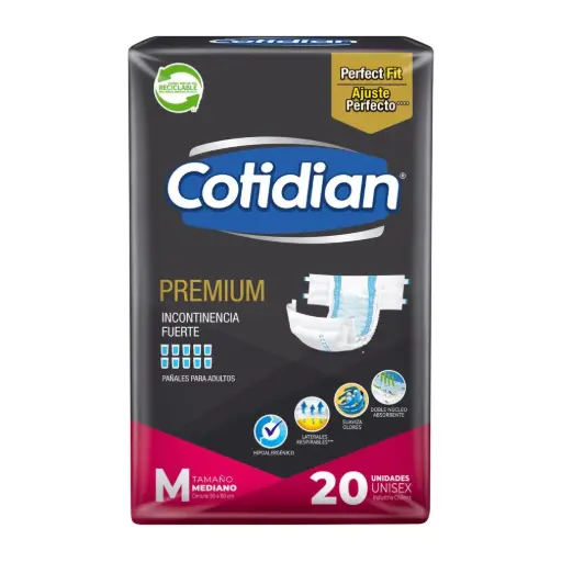 [97021] Pañales de Adulto Cotidian Premium M 4X20Un  